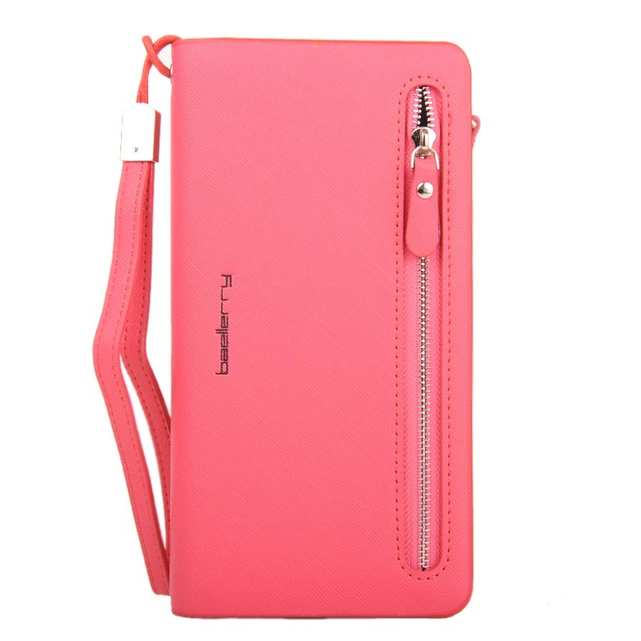 

Женский кошелёк Baellerry Italia Woman New Малиновый