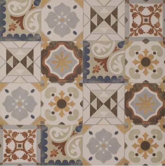 

плитка Paradyz Cement 60x60 patchwork grys