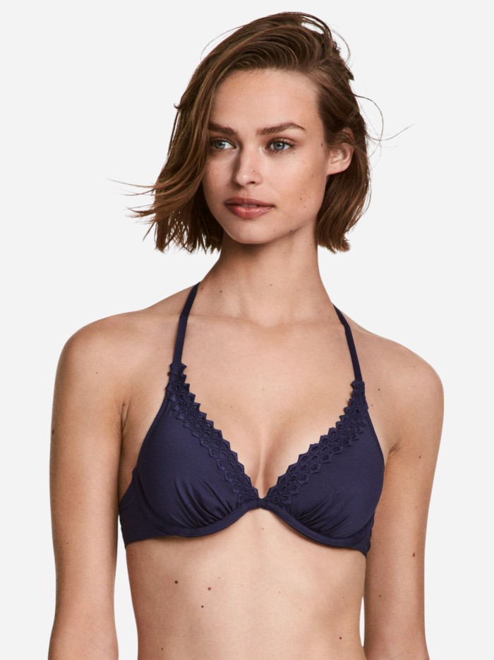 Верхня частина купальника жіноча H&M XAZ181079SBJU 70C Темно-синя від Rozetka на платформі USKIDKA Акція на Верхня частина купальника жіноча H&M XAZ181079SBJU 70C Темно-синя від Rozetka