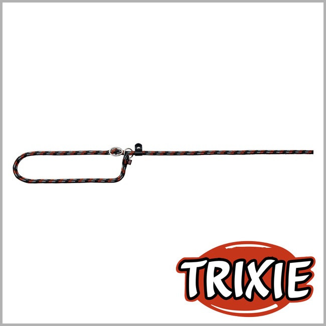 

TRIXIE TX-14505 поводок-удавка"Mountain Rope"1,70м/13мм, черный/оранжевый