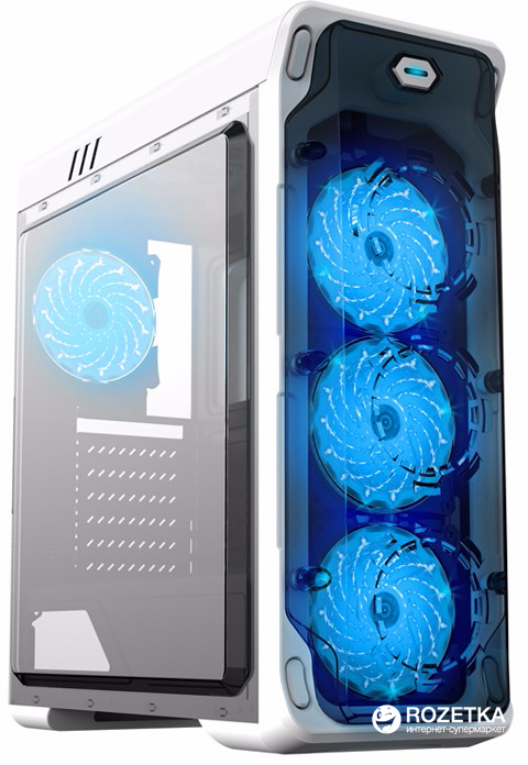 

Корпус Gamemax StarLight W-Blue