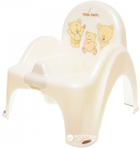 

Детский горшок-кресло с музыкой Tega Baby Mis PO-043 White pearl (Tega PO-043 white pearl)