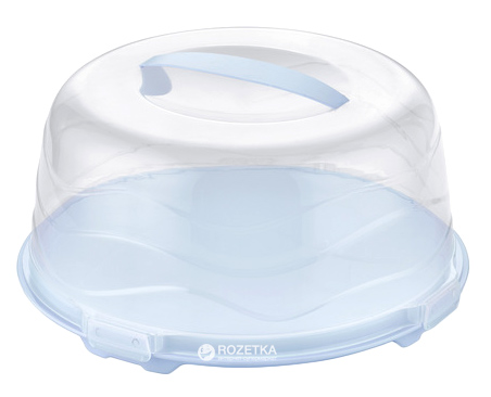 

Тортовница Bager с крышкой 33 х 16 см Blue (BG-452 B)