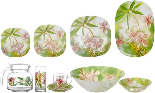 

Сервиз столовый Luminarc Carina Freesia из 46 предметов