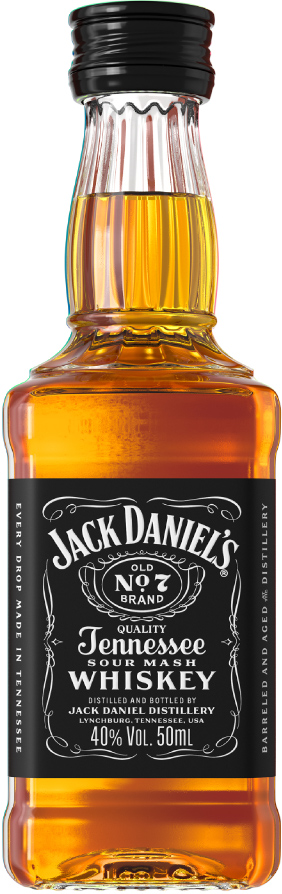 Теннесси Виски Jack Daniel's Old No.7 0.05 л 40% (5099873046296