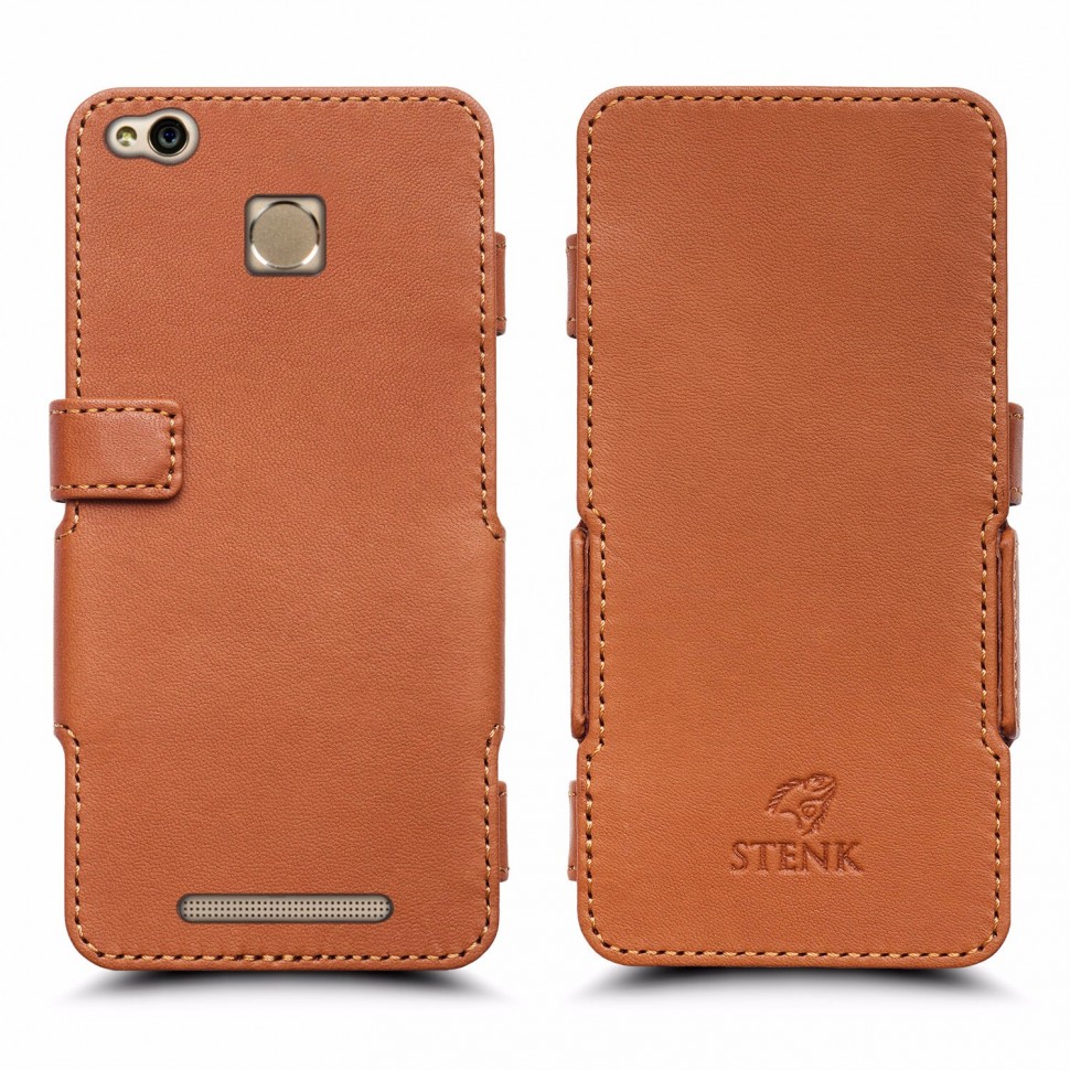 

Чехол книжка Stenk Prime для Xiaomi Redmi 3S (3X) Camel