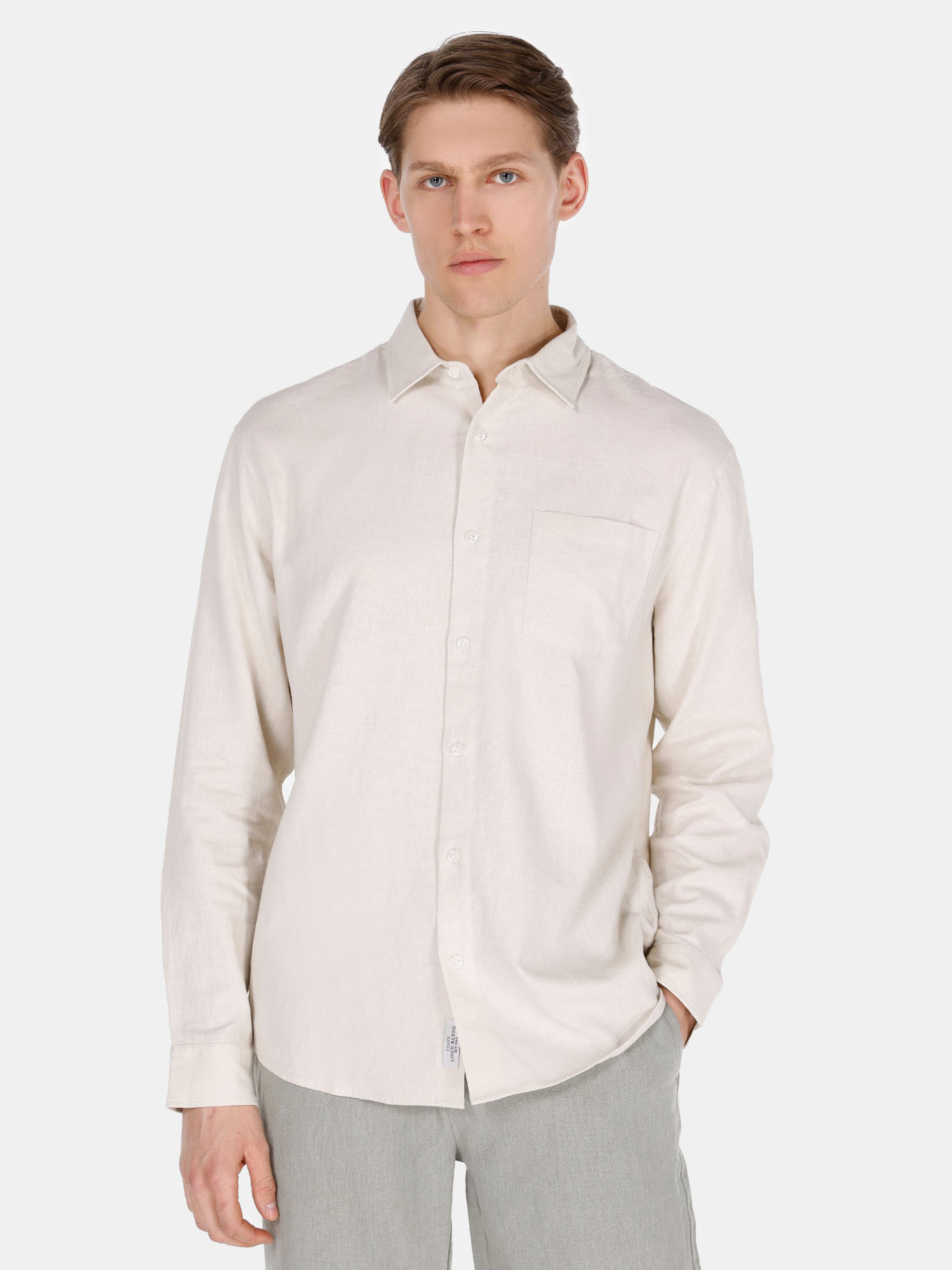 Сорочка оверсайз чоловіча Colin's CL1074490LBG M Light Beige від Rozetka на платформі USKIDKA Акція на Сорочка оверсайз чоловіча Colin's CL1074490LBG M Light Beige від Rozetka