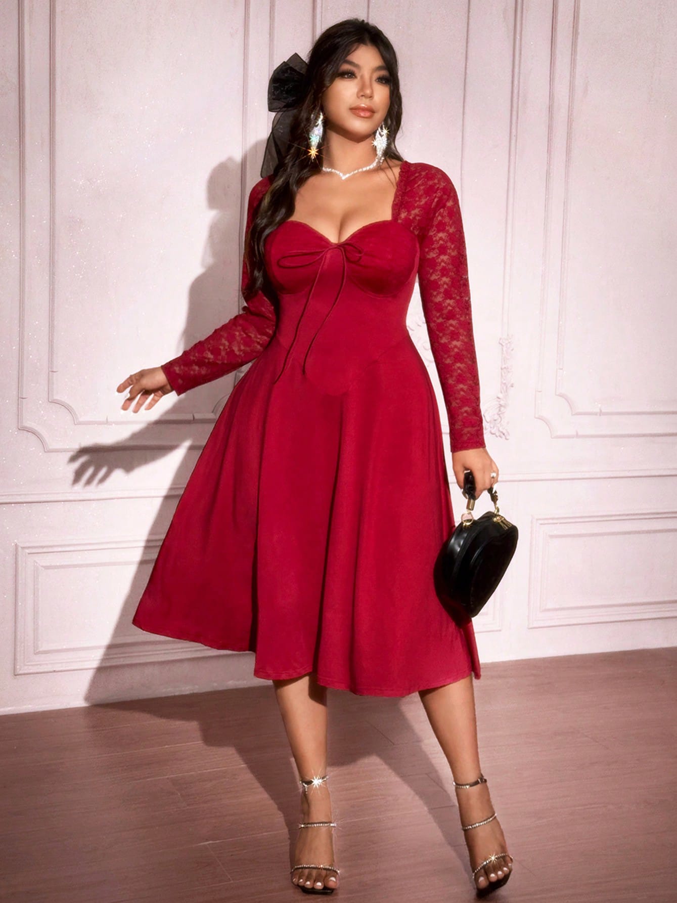 Сукня осіння жіноча SHEIN GD-00226448 4XL Бордова від Rozetka на платформі USKIDKA Акція на Сукня осіння жіноча SHEIN GD-00226448 4XL Бордова від Rozetka
