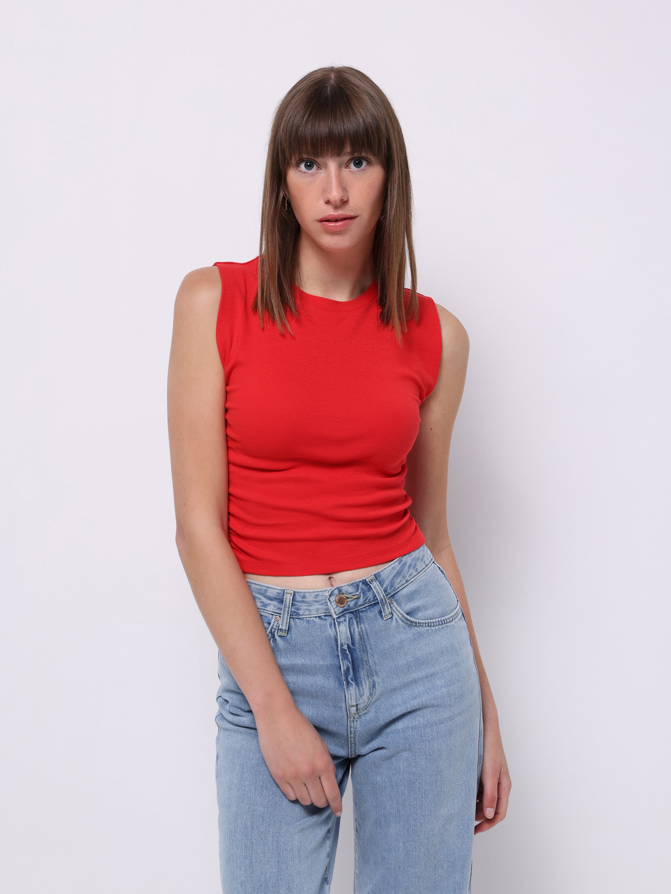 Акція на Майка жіноча Colin's CL1074537RED M Red від Rozetka
