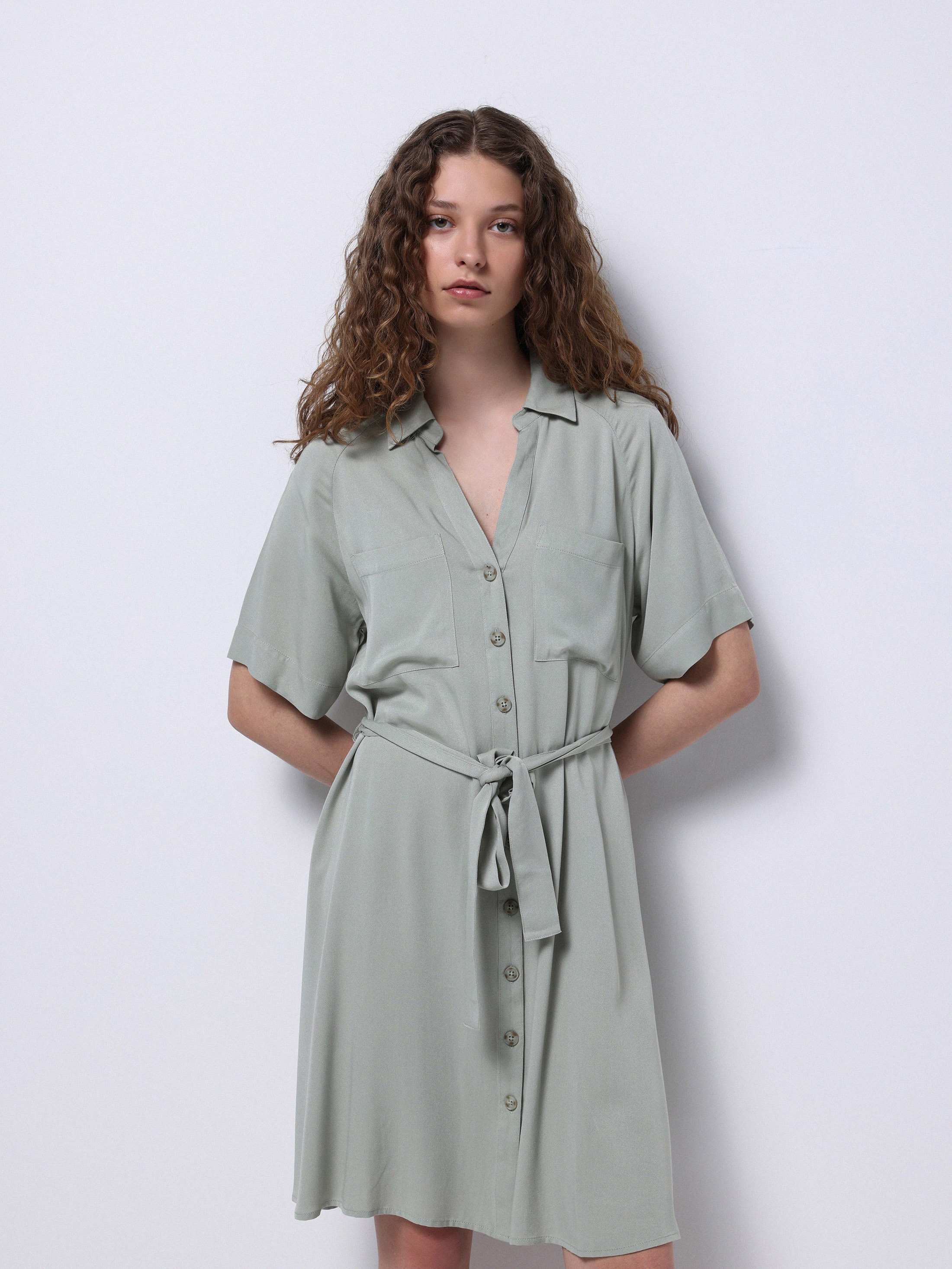 Сукня-сорочка коротка літня жіноча Colin's CL1073826MGR S Mint Green від Rozetka на платформі USKIDKA Акція на Сукня-сорочка коротка літня жіноча Colin's CL1073826MGR S Mint Green від Rozetka