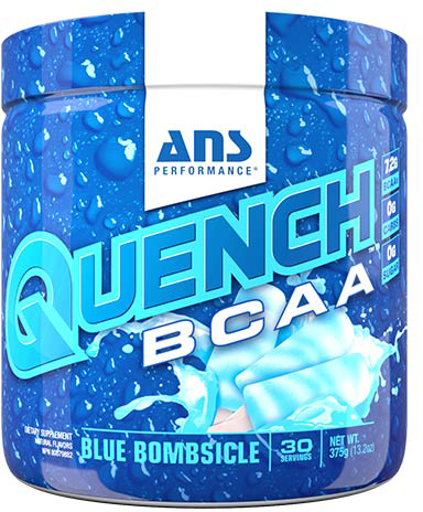 

Аминокислоты ANS Performance QUENCH BCAA 375 г Голубой взрывной фруктовый лёд (659153875920)