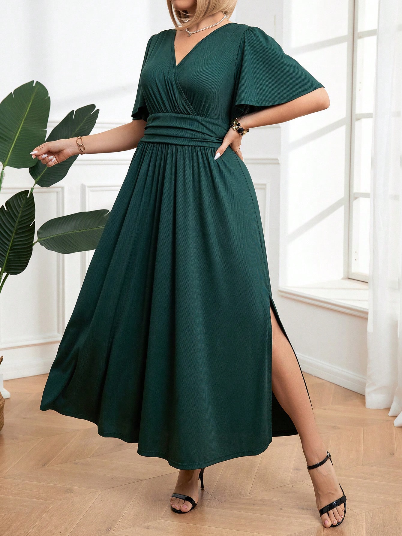 Сукня літня жіноча Shein GD-00226826 0XL Зелене від Rozetka на платформі USKIDKA Акція на Сукня літня жіноча Shein GD-00226826 0XL Зелене від Rozetka