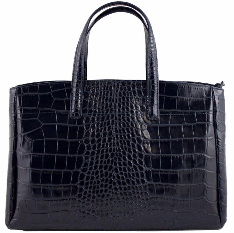 

Женская кожаная сумка Italian bags DB8864 Blue