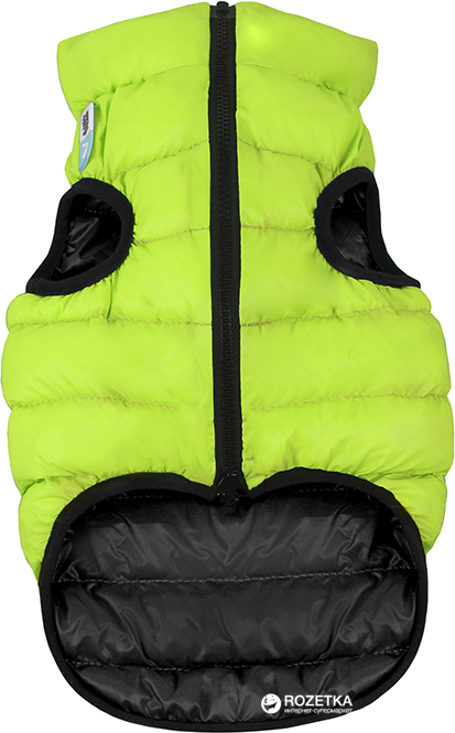 

Двусторонняя курточка для собак Airy Vest для больших собак L 65 Салатово-черная (1655)