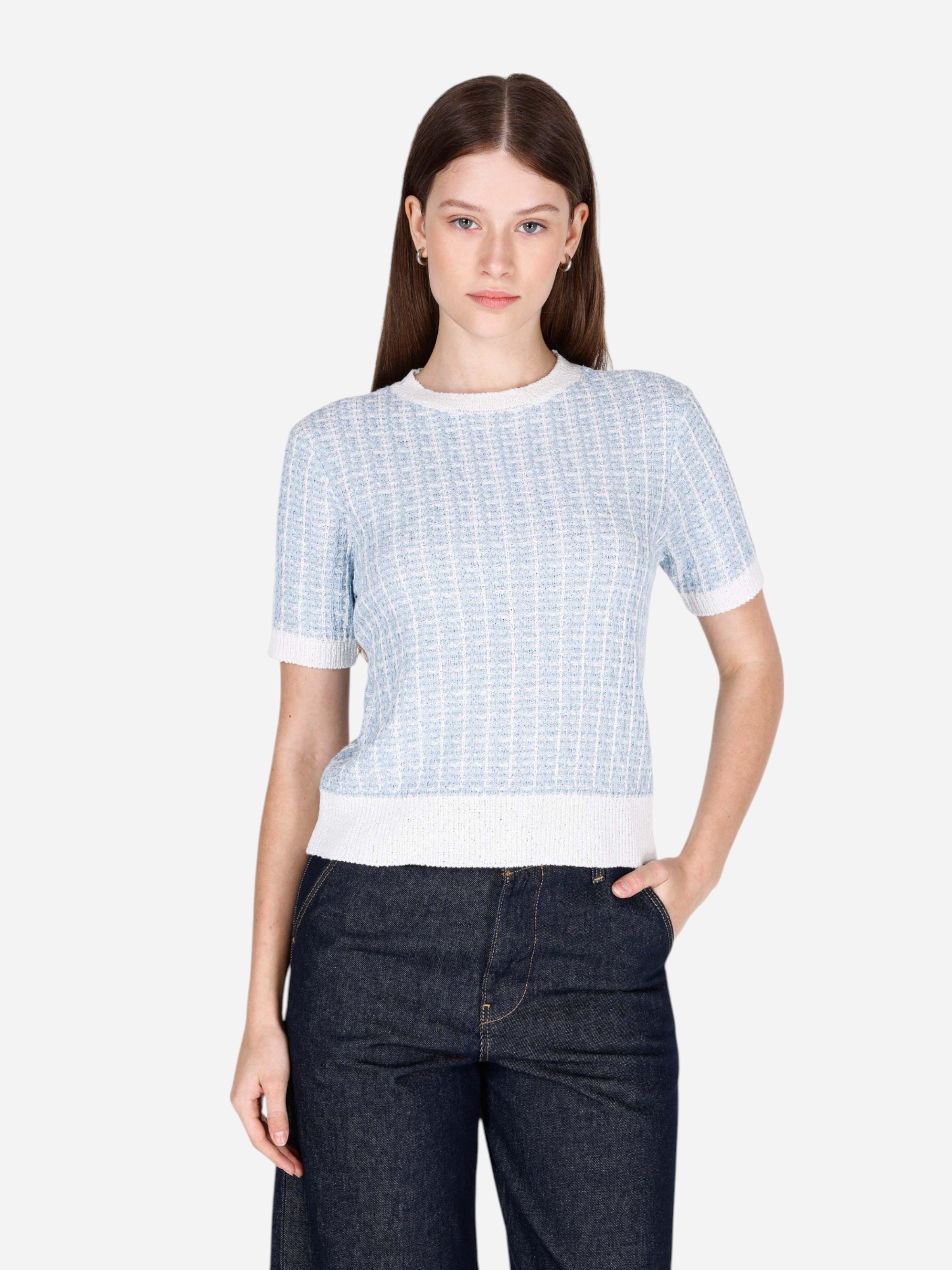 Акція на Джемпер жіночий Colin's CL1073133LBL L Light Blue від Rozetka