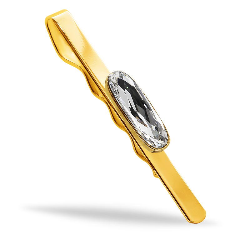 

Зажим для галстука KOBI OVAL SE STRASEM со Swarovski модели 7720-3001-05