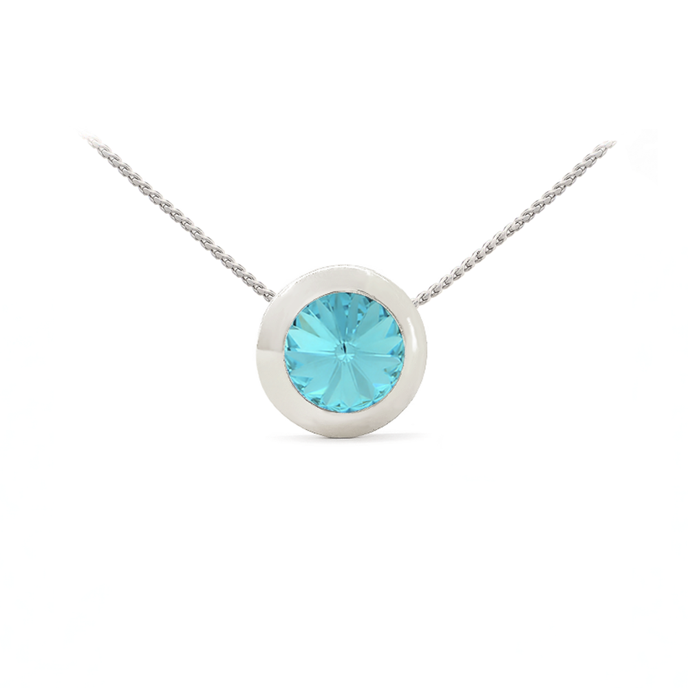

Кулон c цепочкой KOBI DAVE 12 мм со Swarovski модели 7730-1272-21-32