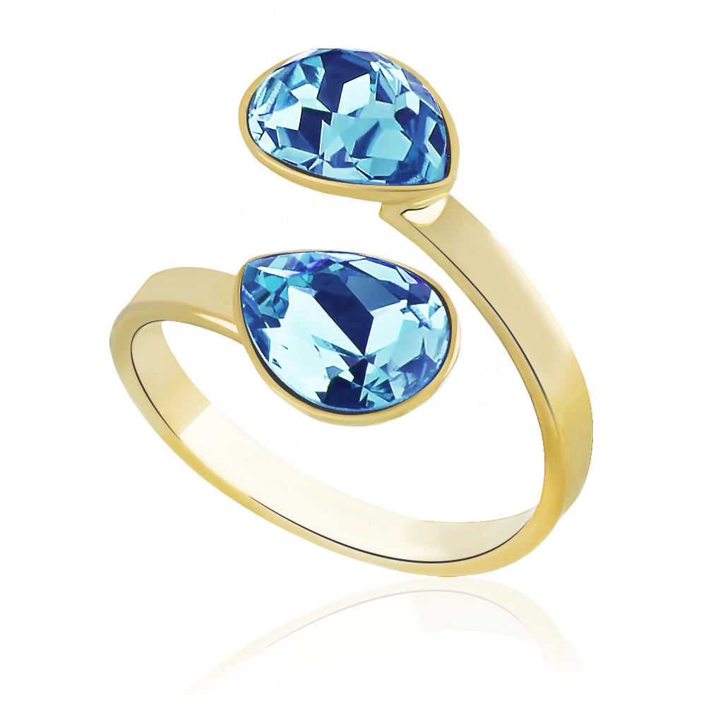 

Кольцо KOBI Nicoll с камнями Swarovski модели 7470-0893-03-35