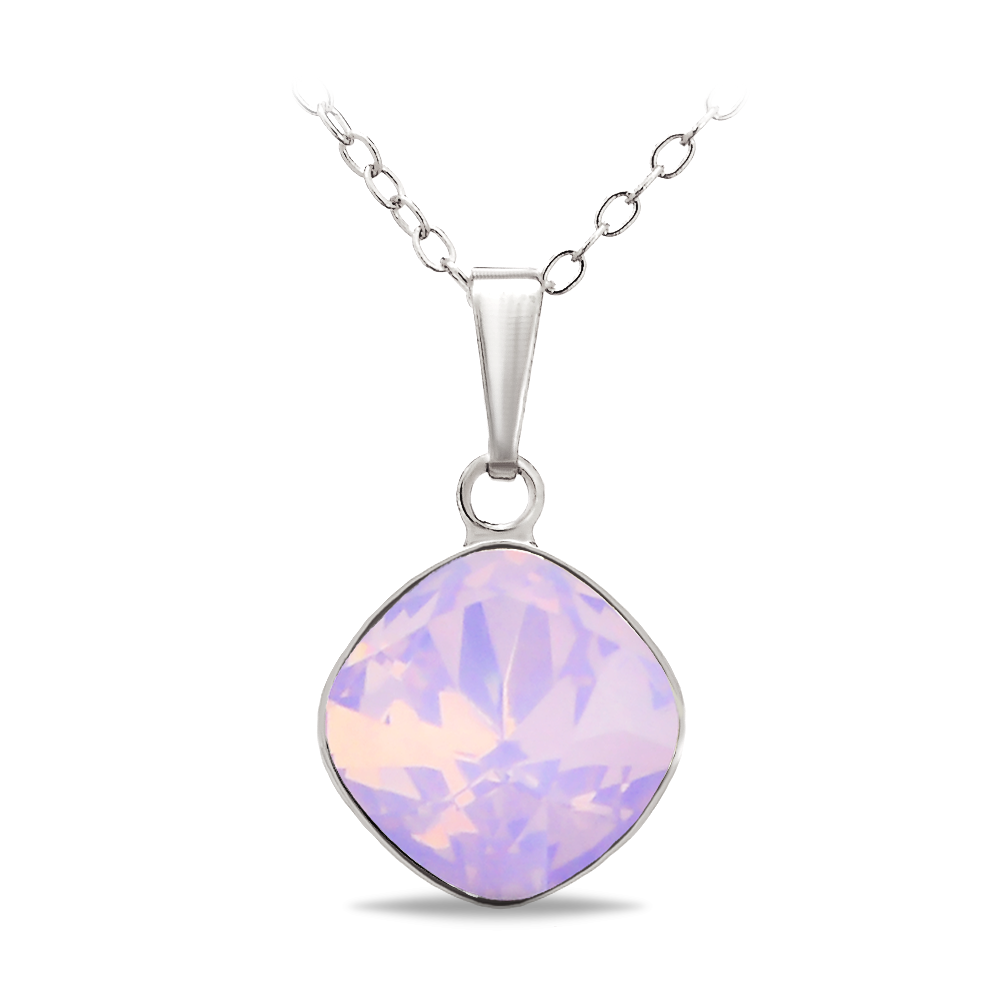 

Кулон c цепочкой KOBI IVONN 14*14 мм со Swarovski модели 7730-1369-126