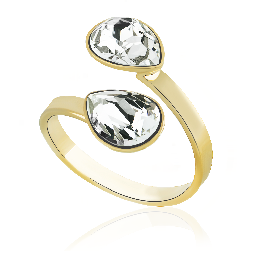 

Кольцо KOBI Nicoll с камнями Swarovski модели 7470-0893-02-35