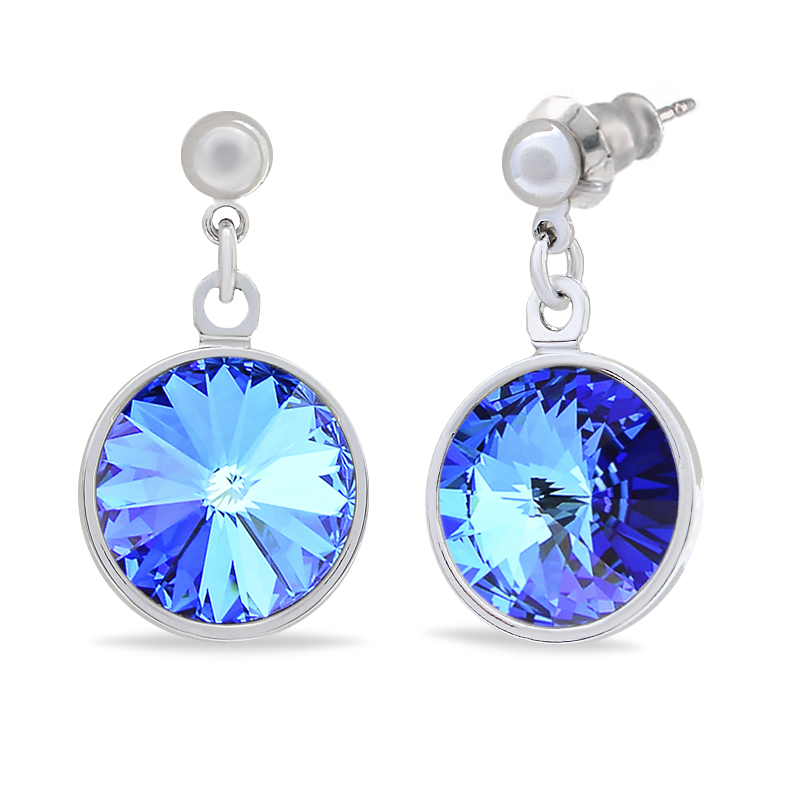 

Серьги KOBI RIVOLI KOLO 12 мм со Swarovski модели 7740-1076-35-32
