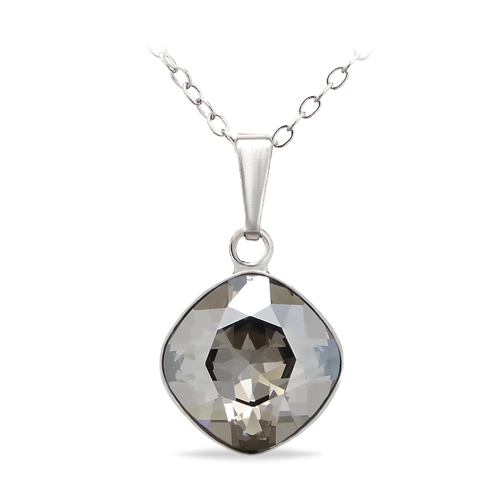 

Кулон c цепочкой KOBI IVONN 14*14 мм со Swarovski модели 7730-1369-26