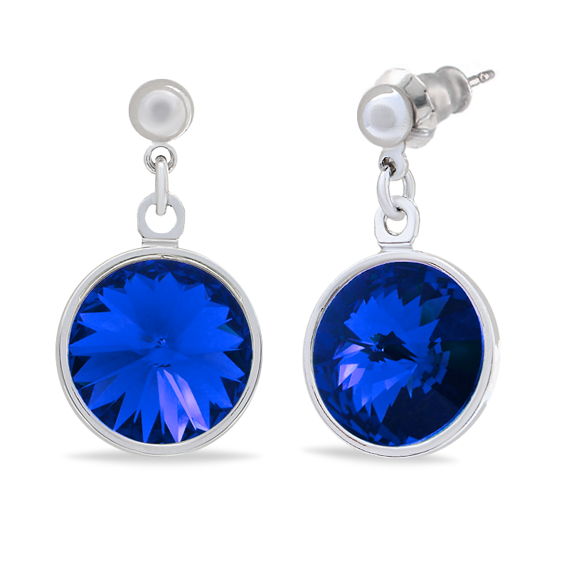 

Серьги KOBI RIVOLI KOLO 12 мм со Swarovski модели 7740-1076-06-32