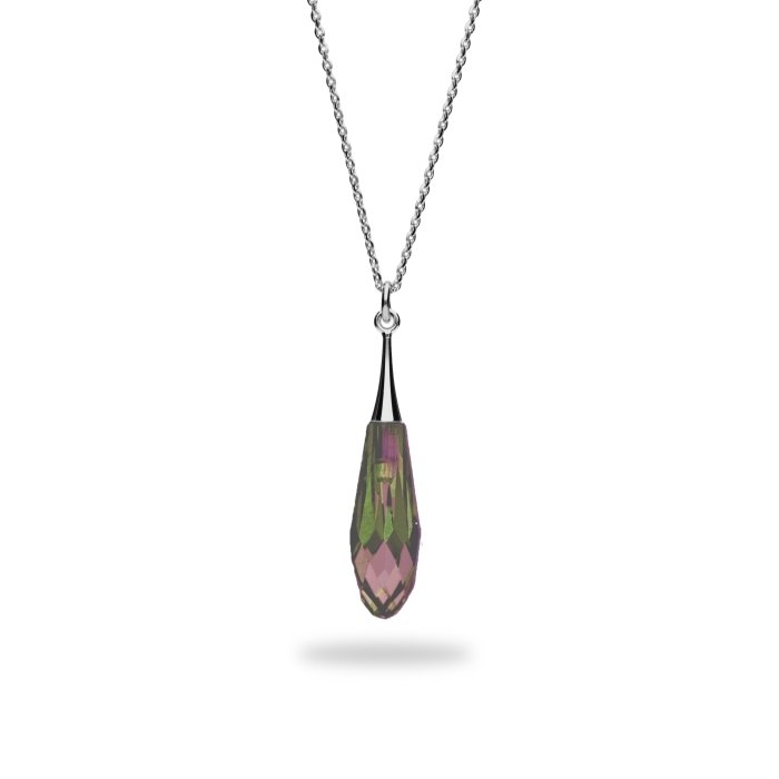 

Серебряный кулон c цепочкой SPARK Fancy Drop со Swarovski модели NC653231LSH