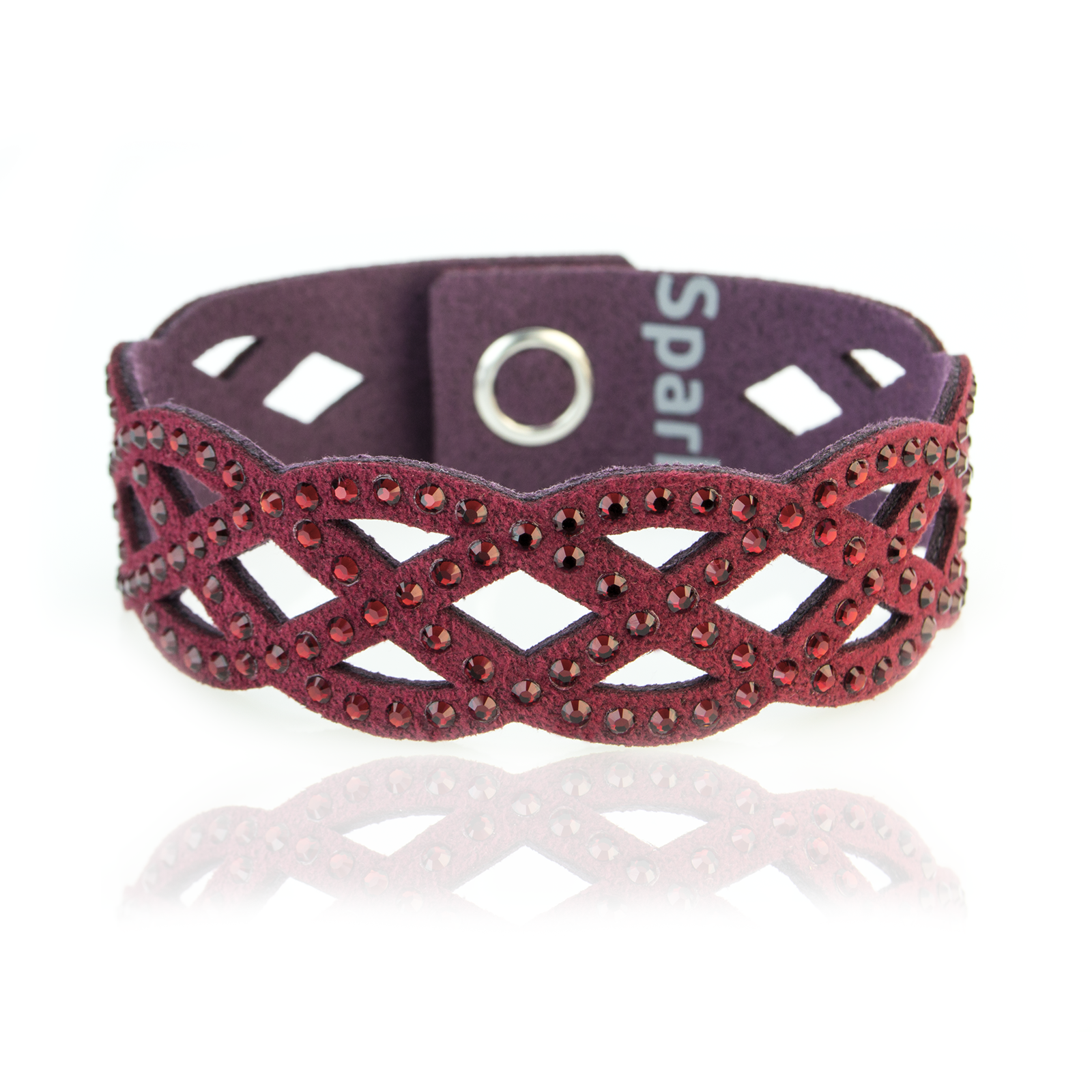 

Замшевый браслет SPARK Tangled со Swarovski модели BTAN1BUSI