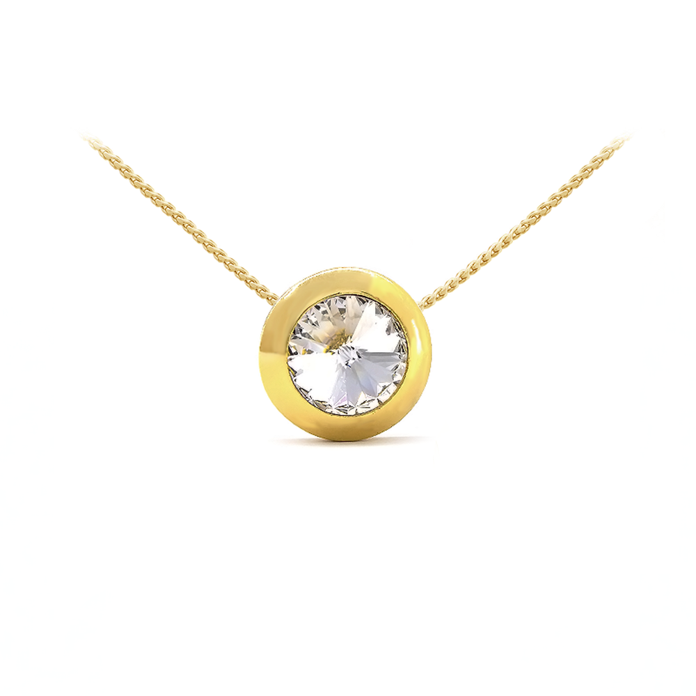 

Кулон c цепочкой KOBI DAVE 12 мм со Swarovski модели 7730-1272-02-35