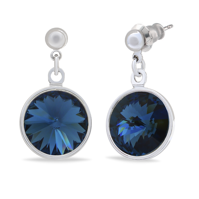 

Серьги KOBI RIVOLI KOLO 12 мм со Swarovski модели 7740-1076-20-32