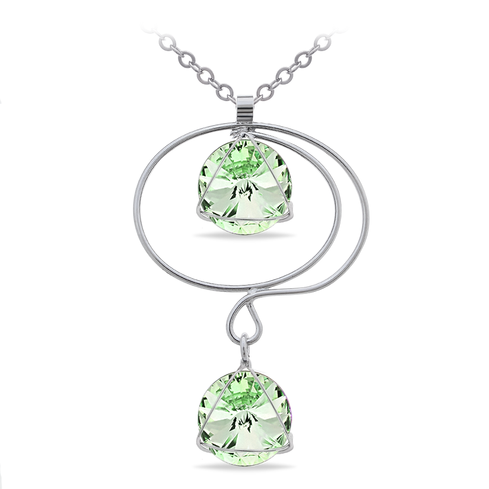 

Кулон c цепочкой KOBI GVEN со Swarovski модели 7730-1283-24-32