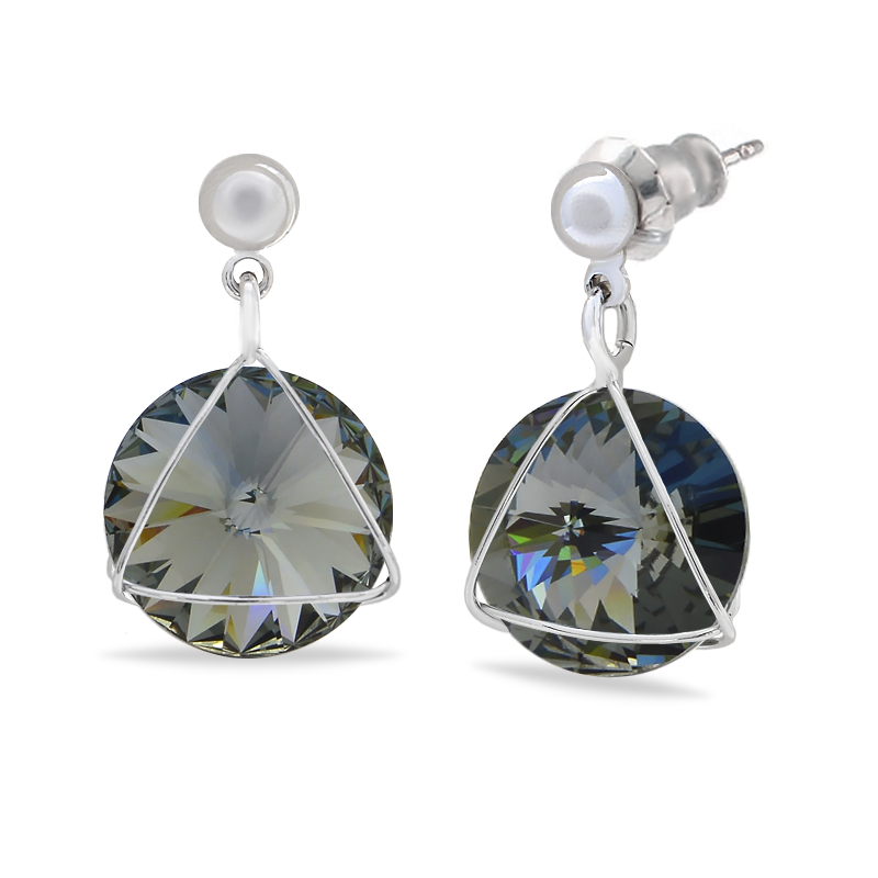 

Серьги KOBI GVEN 12 мм со Swarovski модели 7740-1158-04-32