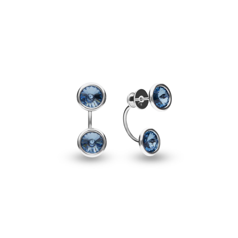 

Серебряные серьги SPARK Gavia со Swarovski модели KF1122SS29AQ