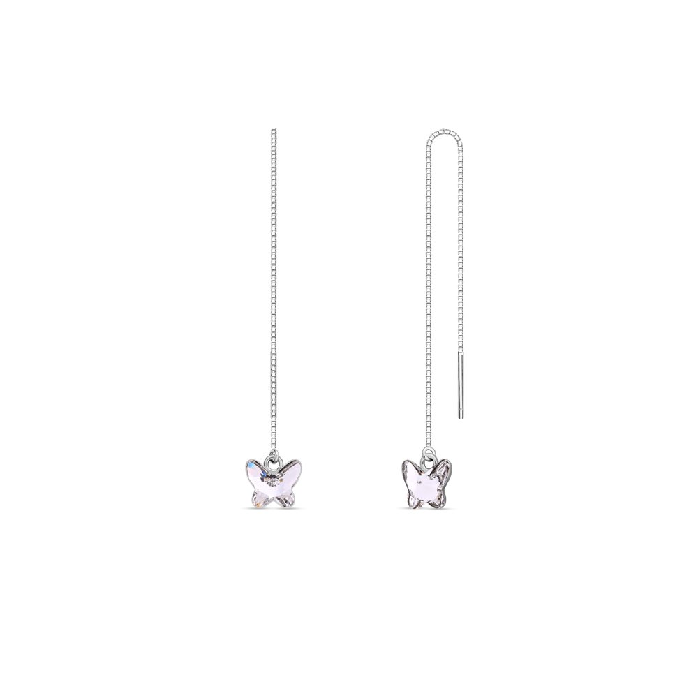 

Серебряные серьги SPARK Farfalla со Swarovski модели KWK28548C