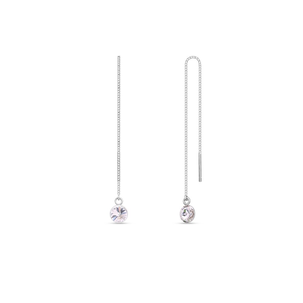 

Серебряные серьги SPARK Puntino со Swarovski модели KWK1122SS29C