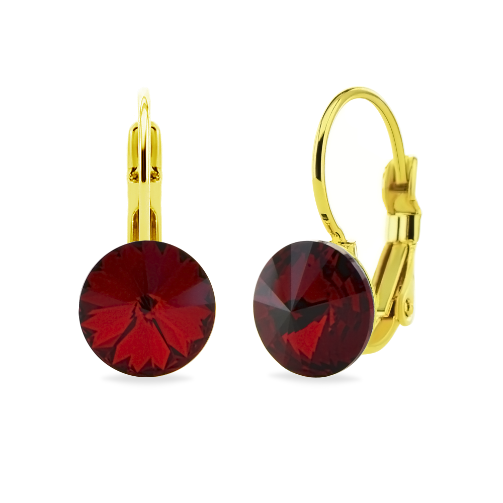 

Серьги KOBI RIVOLI 8 мм klapka со Swarovski модели 7740-1096-65