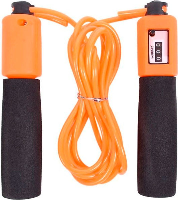 Скакалка со счетчиком LiveUp Digital Jump Rope Orange-Black (LS3119 ...