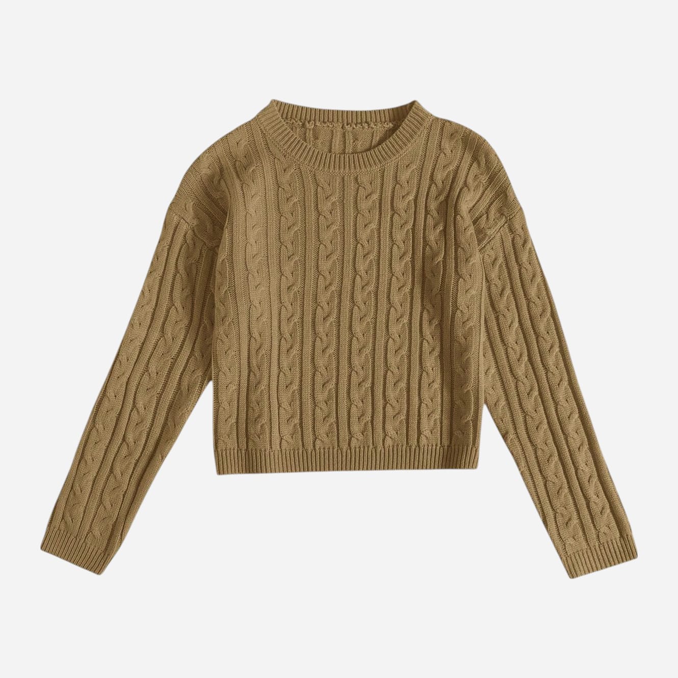 Акція на Джемпер жіночий SHEIN GD-00194411 S Хакі від Rozetka