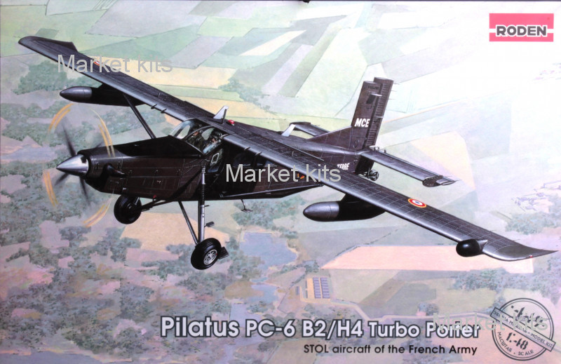 

Самолет Pilatus PC-6 B2/H4 Turbo Porter 1:48 RODEN (RN449)
