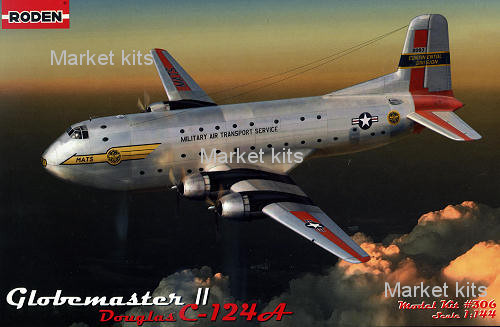 

Транспортный самолет C-124 Globemaster II 1:144 RODEN (RN306)