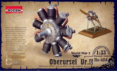 

Двигатель Oberursel Ur.II 1:32 RODEN (RN624)