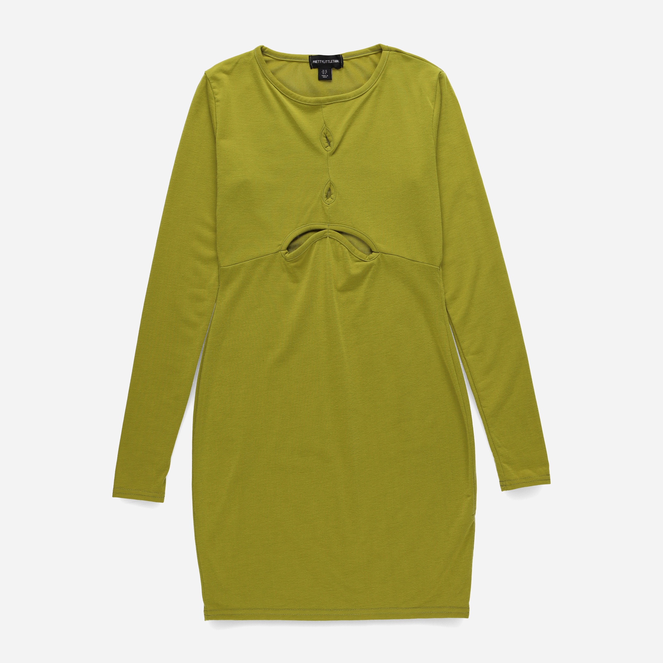 Акція на Сукня міді осіння жіноча Pretty Little Thing GD-00187772 8 Оливкова від Rozetka
