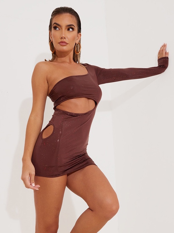 Сукня коротка літня жіноча Pretty Little Thing GD-00187599 10 Коричнева від Rozetka на платформі USKIDKA Акція на Сукня коротка літня жіноча Pretty Little Thing GD-00187599 10 Коричнева від Rozetka