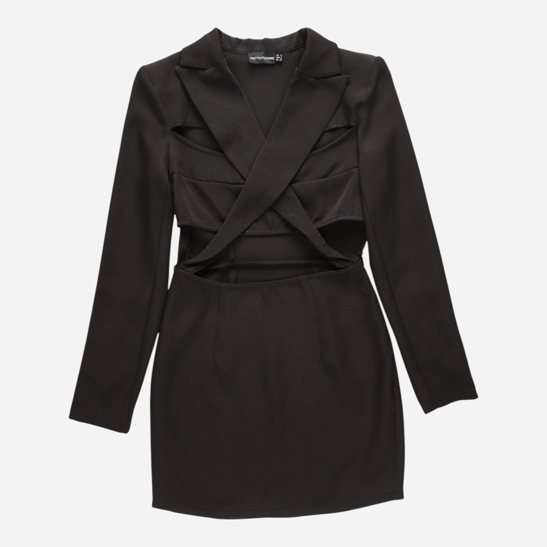Сукня жіноча Pretty Little Thing GD-00187331 4 Чорна від Rozetka на платформі USKIDKA Акція на Сукня жіноча Pretty Little Thing GD-00187331 4 Чорна від Rozetka