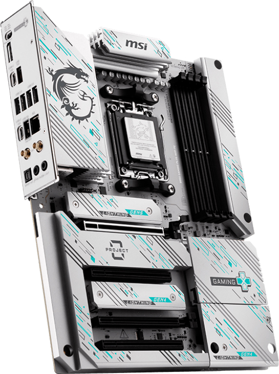 фото Материнська плата MSI B850 Gaming Plus WIFI PZ