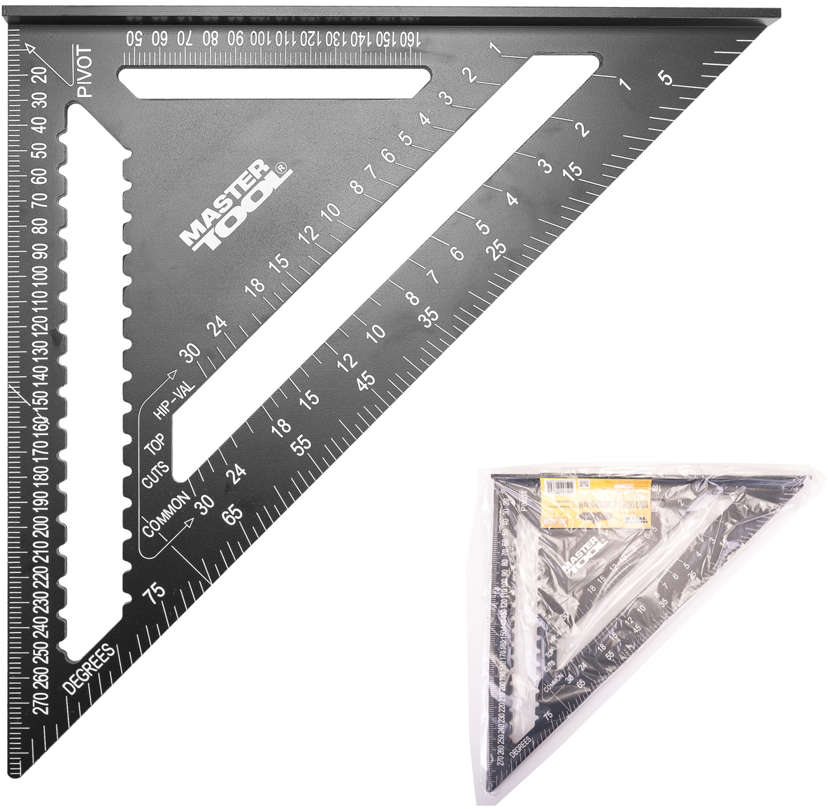 

Косинець теслі Mastertool Swanson алюмінієвий 300 мм (30-3519)