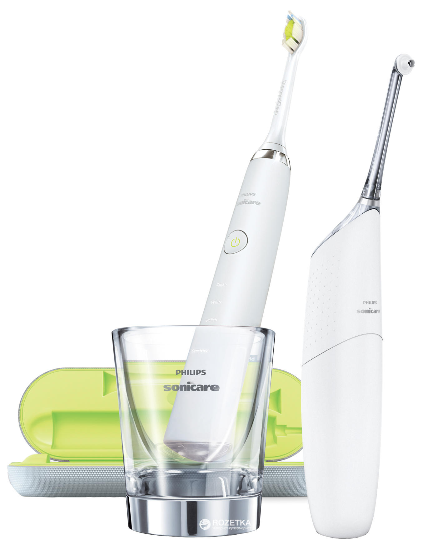 

Набор по уходу за полостью рта PHILIPS Sonicare DiamondClean & AirFloss Ultra HX8491/01