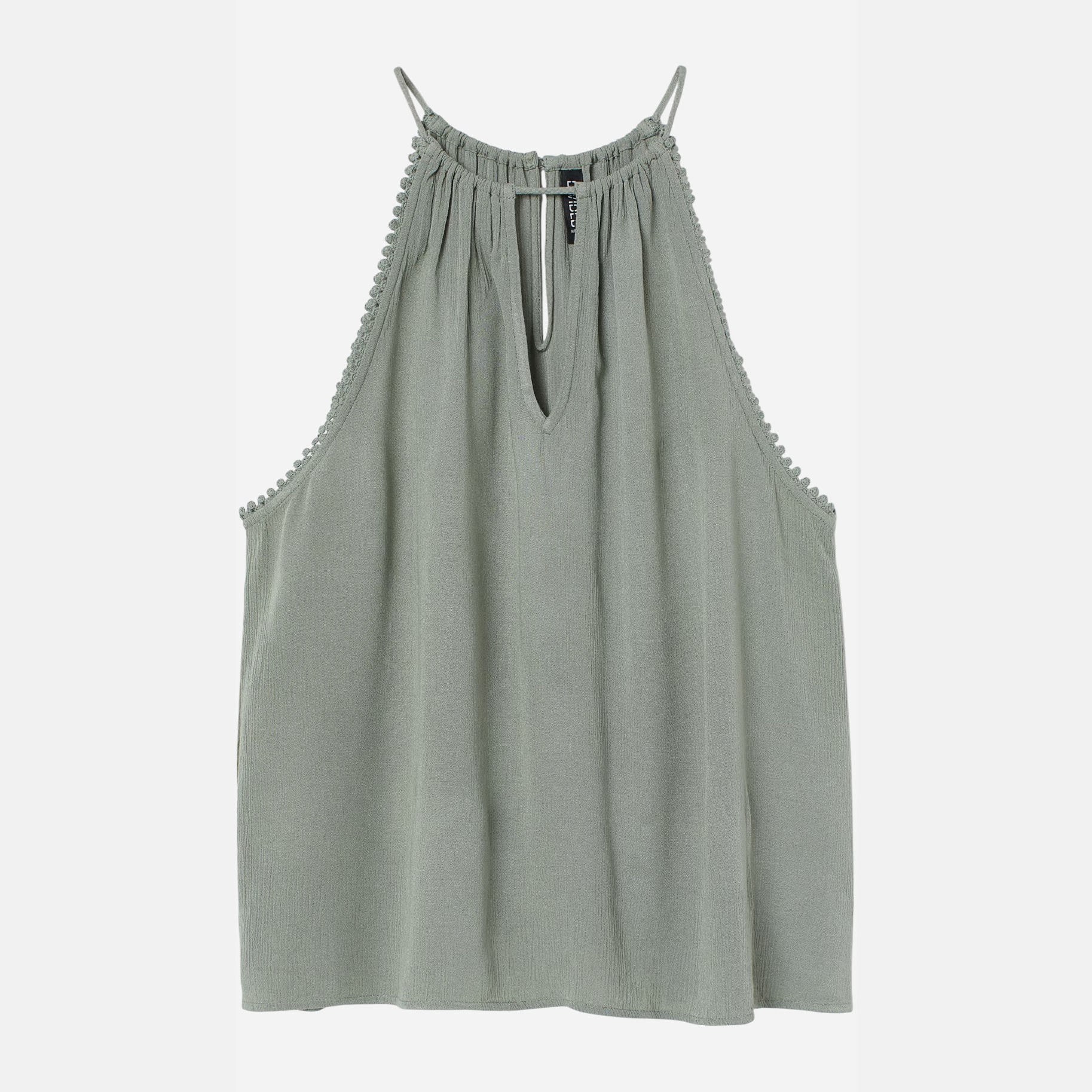 Акція на Топ жіночий H&M 872000002c20 32 Хакі від Rozetka
