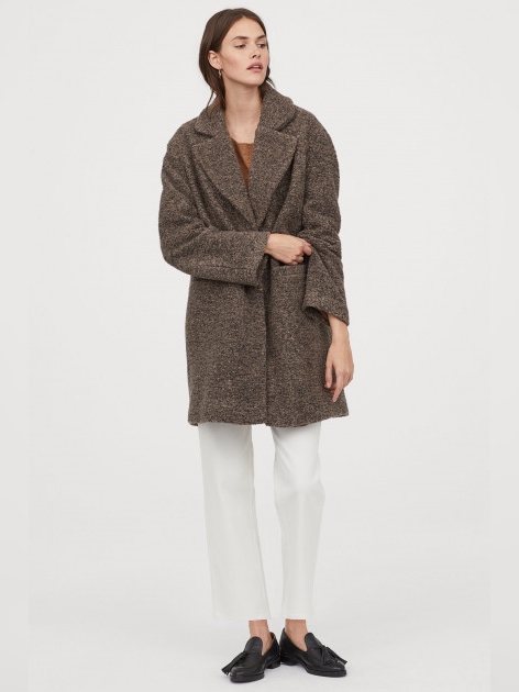 

Пальто H&M 0781608-0 XS Коричневое